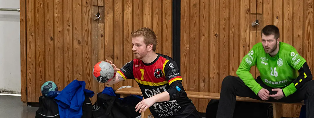 Joueur en train de dribbler